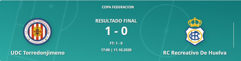 COPA FEDERACION 2020/2021 16º FINAL UDC TORREDONJIMENO-RECREATIVO (POST OFICIAL) Scre1266