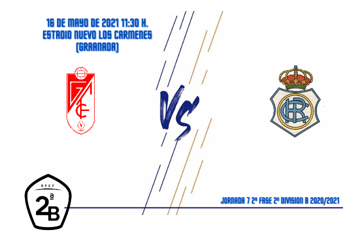 JORNADA 7 PLAY OFF DESCENSO 2ª DIVISION B TEMPORADA 2020/2021 RECREATIVO GRANADA-RECREATIVO DE HUELVA (POST OFICIAL) Scre2181