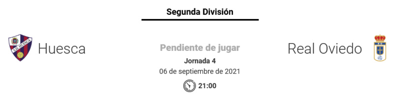 JORNADA 4 LIGA SAMARTBANK 2021/2022 SD HUESCA-REAL OVIEDO (POST OFICIAL) Scre2463