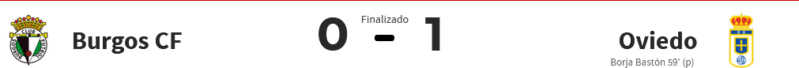 JORNADA 28 LIGA SAMARTBANK 2021/2022  BURGOS CF-REAL OVIEDO (POST OFICIAL) Scre3850