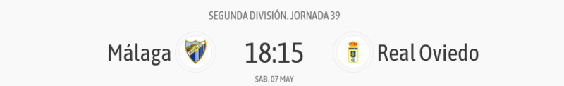 JORNADA 39 LIGA SAMARTBANK 2021/2022 MALAGA CF-REAL OVIEDO (POST OFICIAL) Scre4573