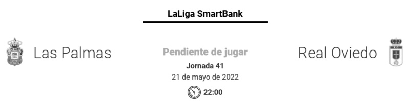 JORNADA 41 LIGA SAMARTBANK 2021/2022 UD LAS PALMAS-REAL OVIEDO (POST OFICIAL) Scre4665