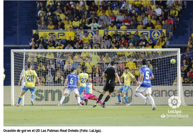 JORNADA 41 LIGA SAMARTBANK 2021/2022 UD LAS PALMAS-REAL OVIEDO (POST OFICIAL) Scre4674