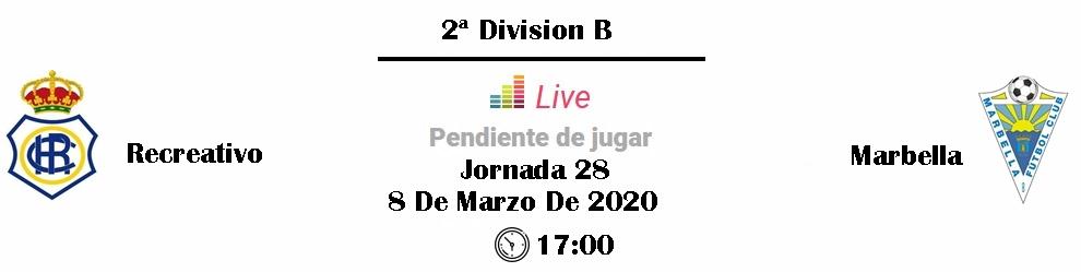 JORN.28ª 2ª DIV. B GR.IV TEMP.2019/2020 RECREATIVO-MARBELLA FC (POST OFICIAL) Scree156