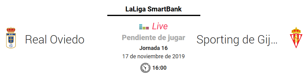 JORN.16ª LIGA SMARTBANK TEMP.2019/2020 REAL OVIEDO-SP.GIJON Scree760