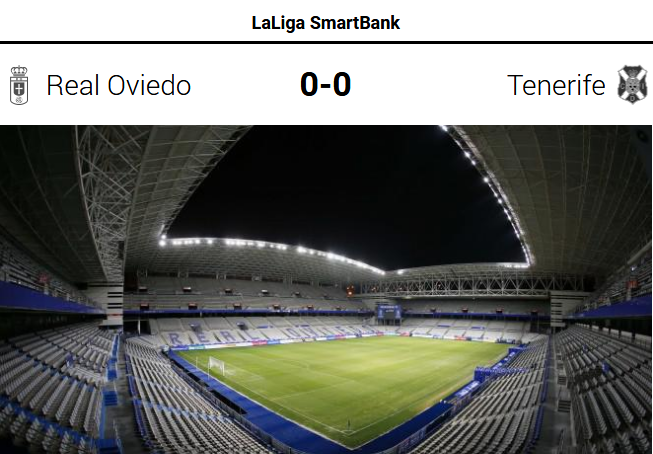 JORN.30ª LIGA SMARTBANK TEMP.2019/2020 REAL OVIEDO-CD TENERIFE (POST OFICIAL) Scree987