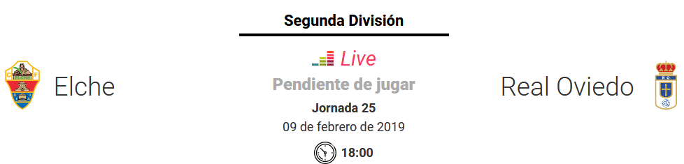 J.25 LIGA 123 TEMPORADA 2018/2019 ELCHE CF-R.OVIEDO (POST OFICIAL) Screen94