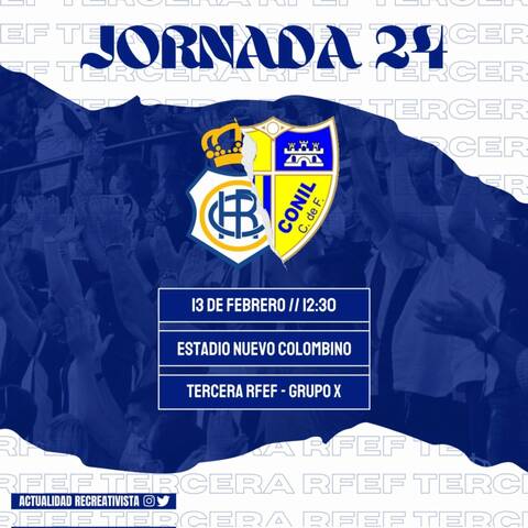 Se confirma el horario del aplazado Recre-Conil