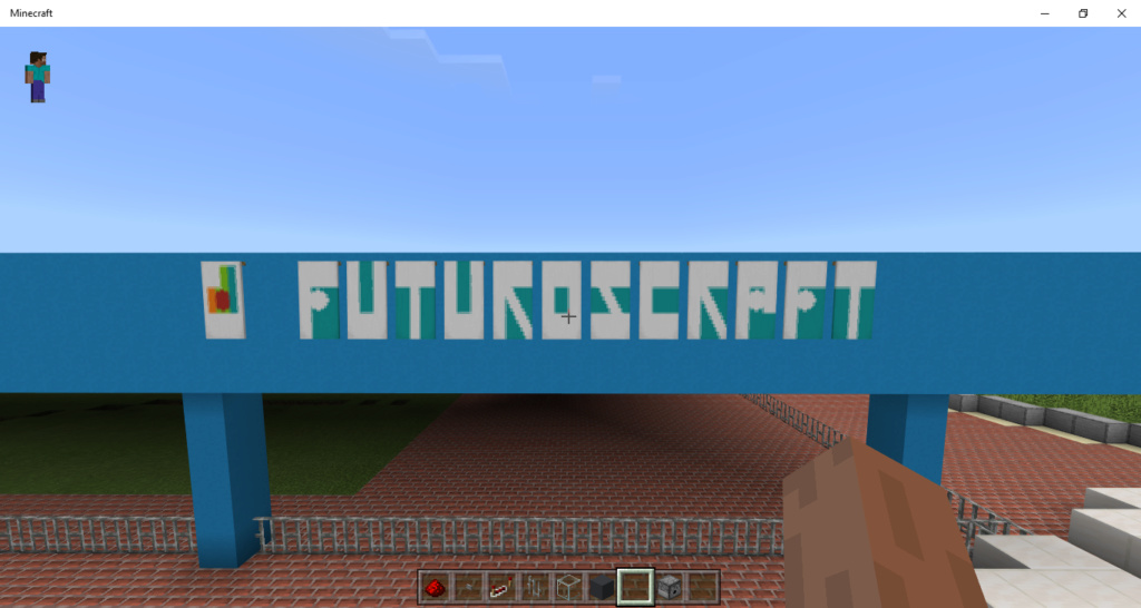 Projet : le Futuroscope sur Minecraft Minecr13