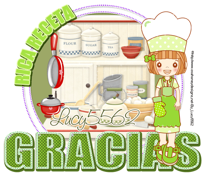 Mi Actividad Firmas de Recetas de Cocina LUCY5562 6ad1d353