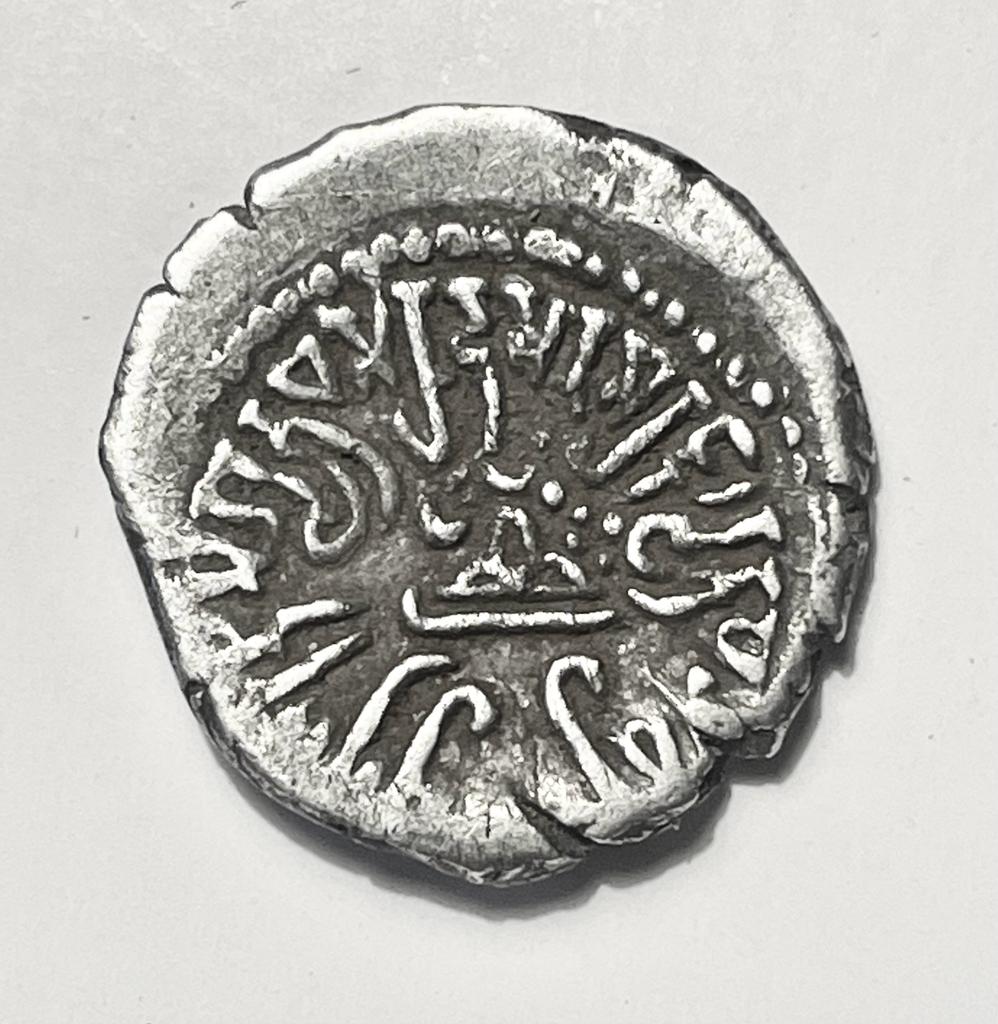 Dracma de los Sátrapas Occidentales de Rudrasena II 177-198 SE/255-276 d.C. Img-2069