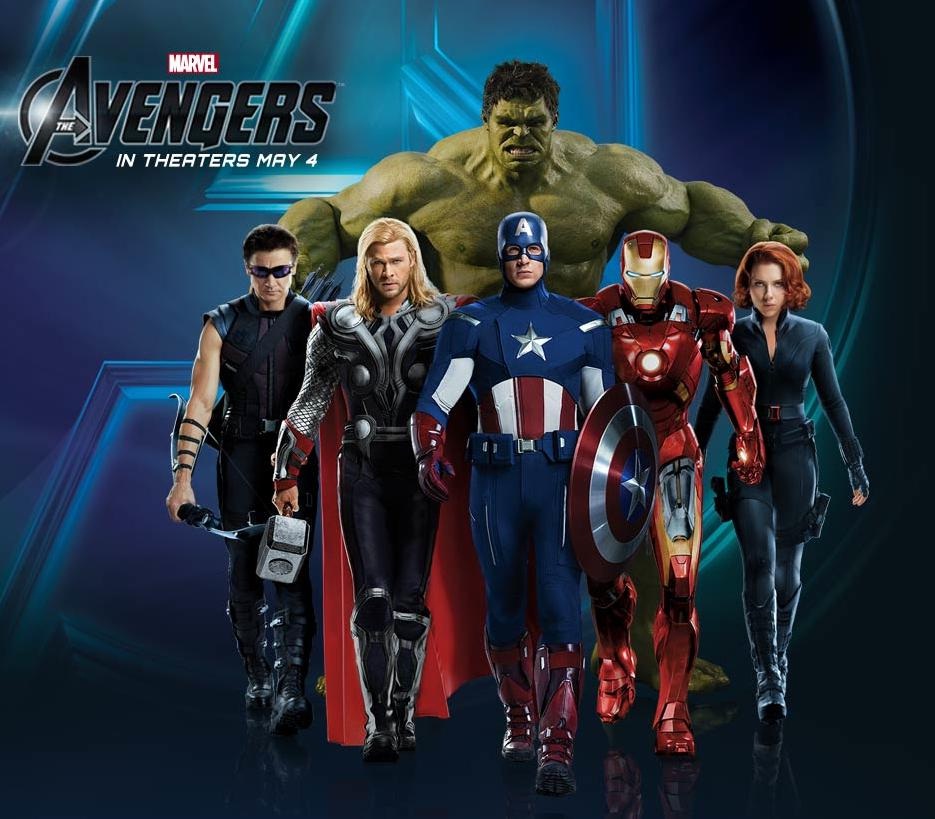carte invitation anniversaire pour mon garçon sur le thème avengers The_av11