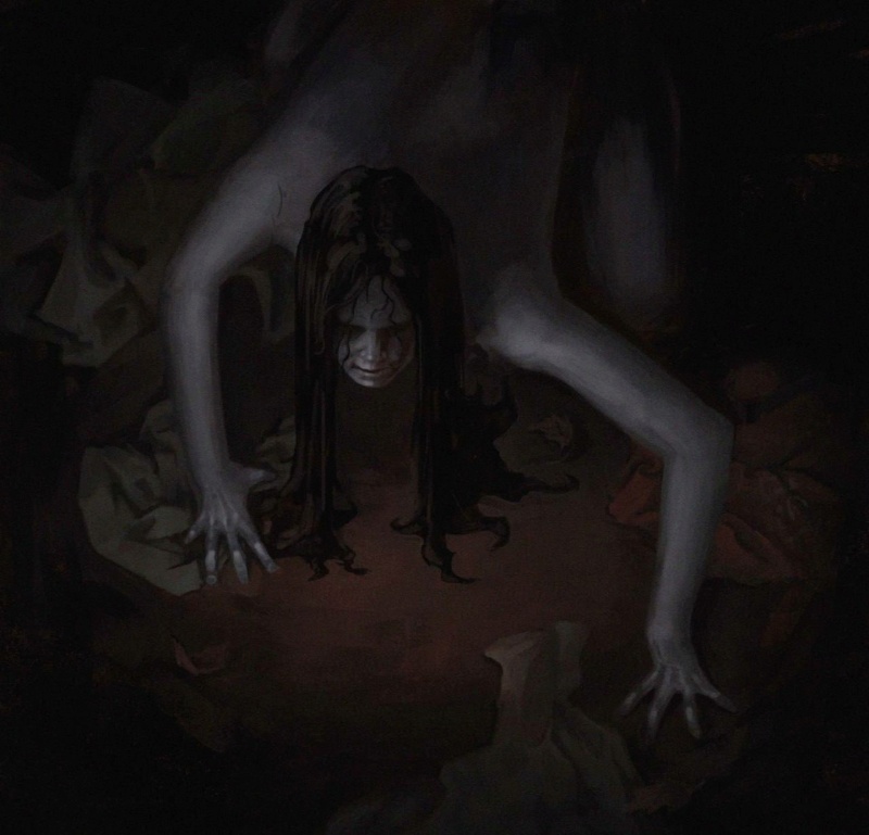 Понтианак - призрак-вампир из, который является духом женщины, умершей во время родов.  Photo191