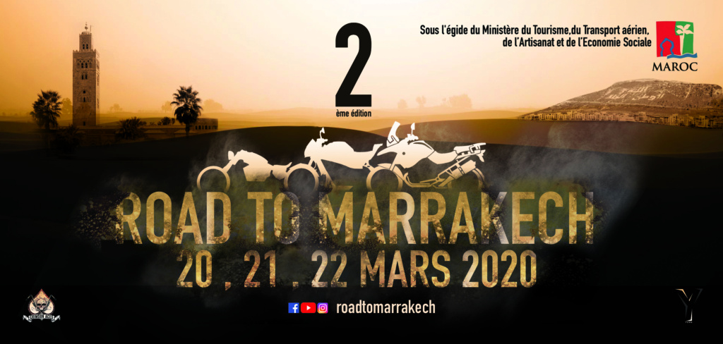Invitation et Gilet ROAD TO MARRAKECH 2eme edition  Invita10