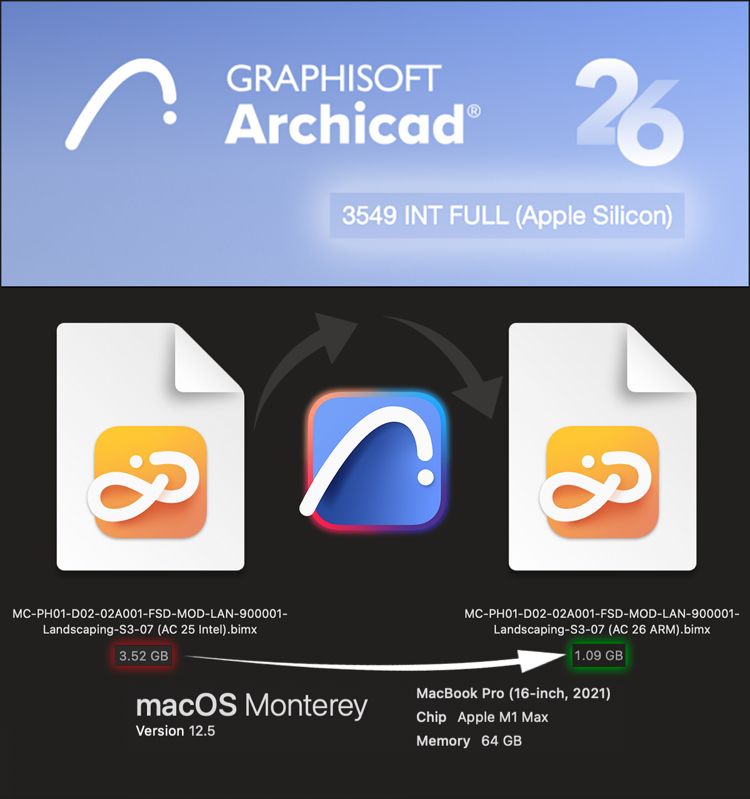  [ ARCHICAD ] Compatibilité Apple (M1 Max) et ArchiCad (25) 16624610