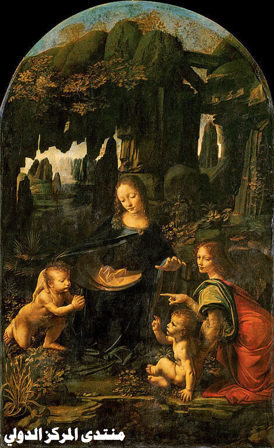 اجمل اللوحات للرسام العالمى  ليوناردو دافنشي The-vi11