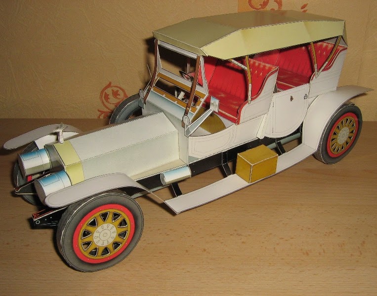 Silver Ghost Type Roi des Belges 1909. Rolls-22