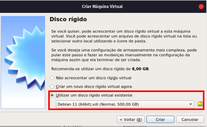 Instalando o Linux na Virtual box 610