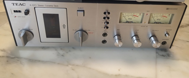 Cassette deck Teac A-420 rewind stacca in anticipo Img_2021