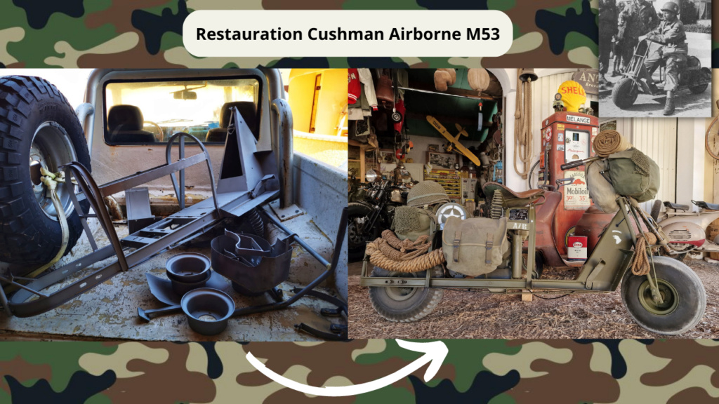 Restauration d'une cushman airborne M53 Miniat10