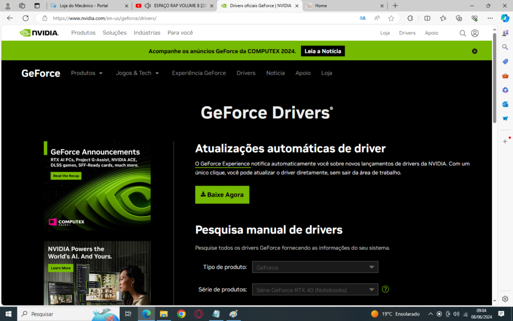 GeForce Drivers® Downloads o.O xD Gt10