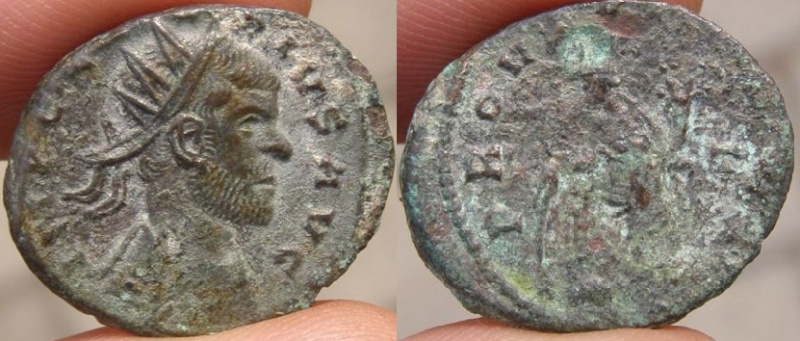 Antoniniano de Claudio II (PROVIDENT AVG) Fe10