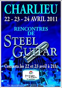 Rencontres de Steel Guitar de Charlieu 2011 Affich10