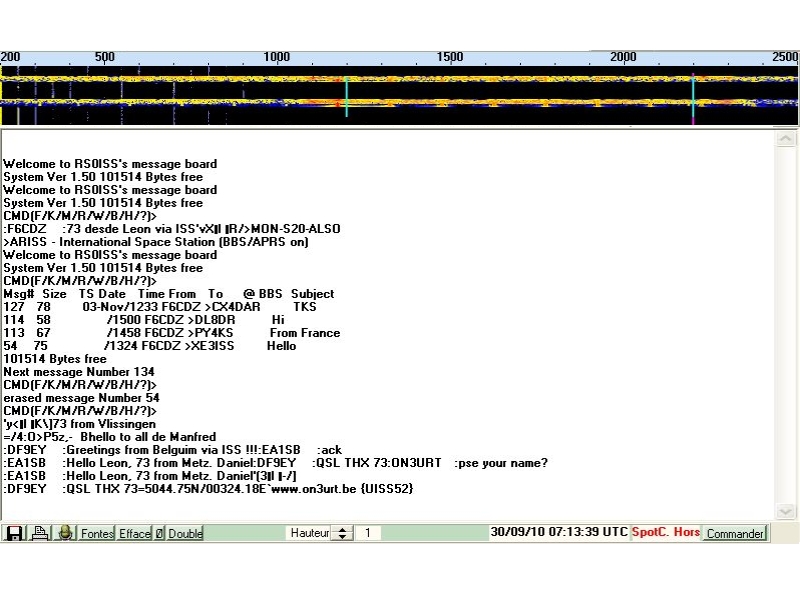 france - les Passages d'ISS (jour/nuit) sur la France et les transmissions packets... - Page 4 Donnae32