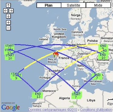 Les Dates & Heures de passages d'ISS...  Passag28