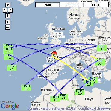 Les Dates & Heures de passages d'ISS...  Passag41