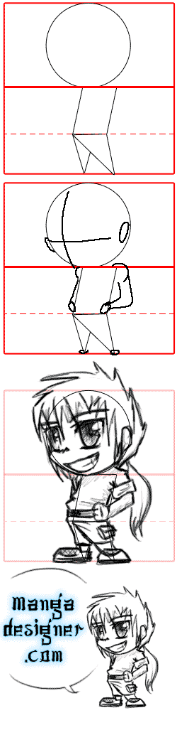 how to draw Manga:PART I Chibi10