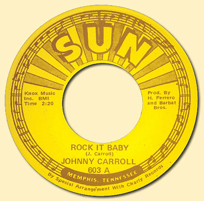 Johnny CARROLL 603a10