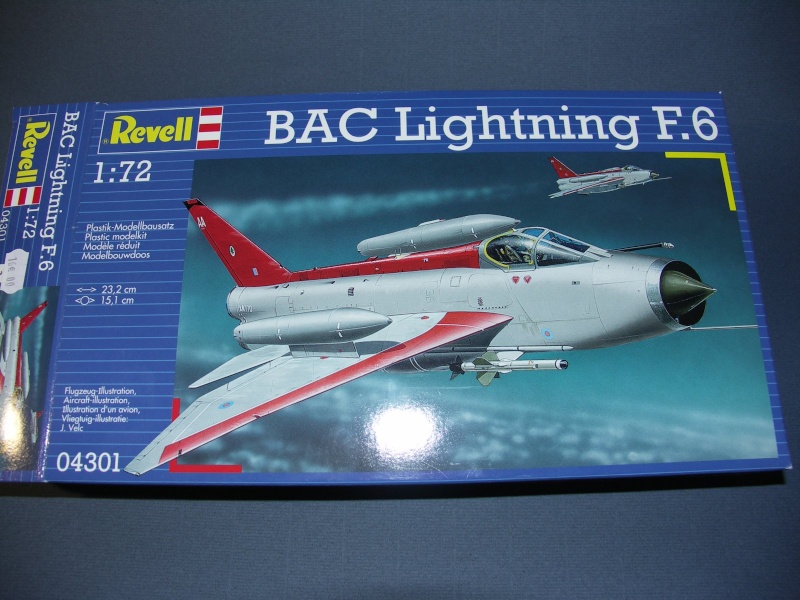 BAC Lightning F6 1/72  [Revell] Boite10