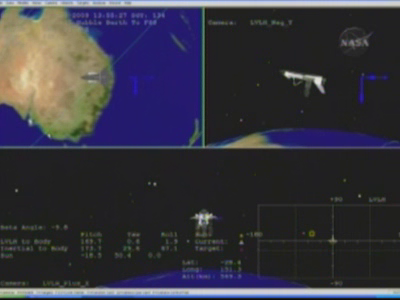 ISS en image de Synthèse - logiciels de la Nasa Vlcsna10