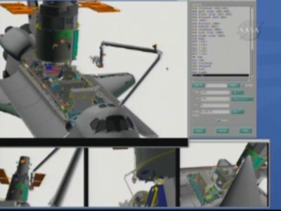 ISS en image de Synthèse - logiciels de la Nasa Vlcsna11