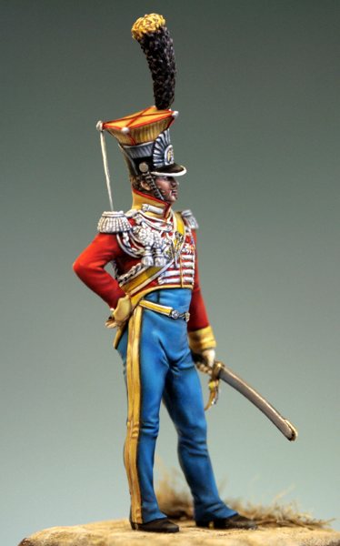 G.B. Forum figurines historiques : Gardes du corps 1814 Img_9513