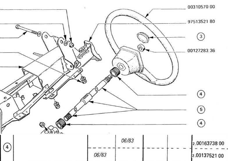 Le point sur les bagues en caoutchouc de colonne de direction Simca-Talbot Matra_68