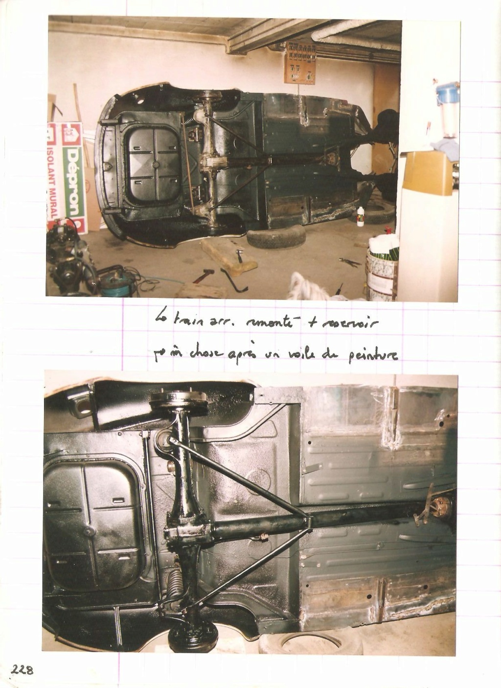 Restauration Peugeot 203C 1960 (rétrospective 1991-1992) - Page 2 Scan_146