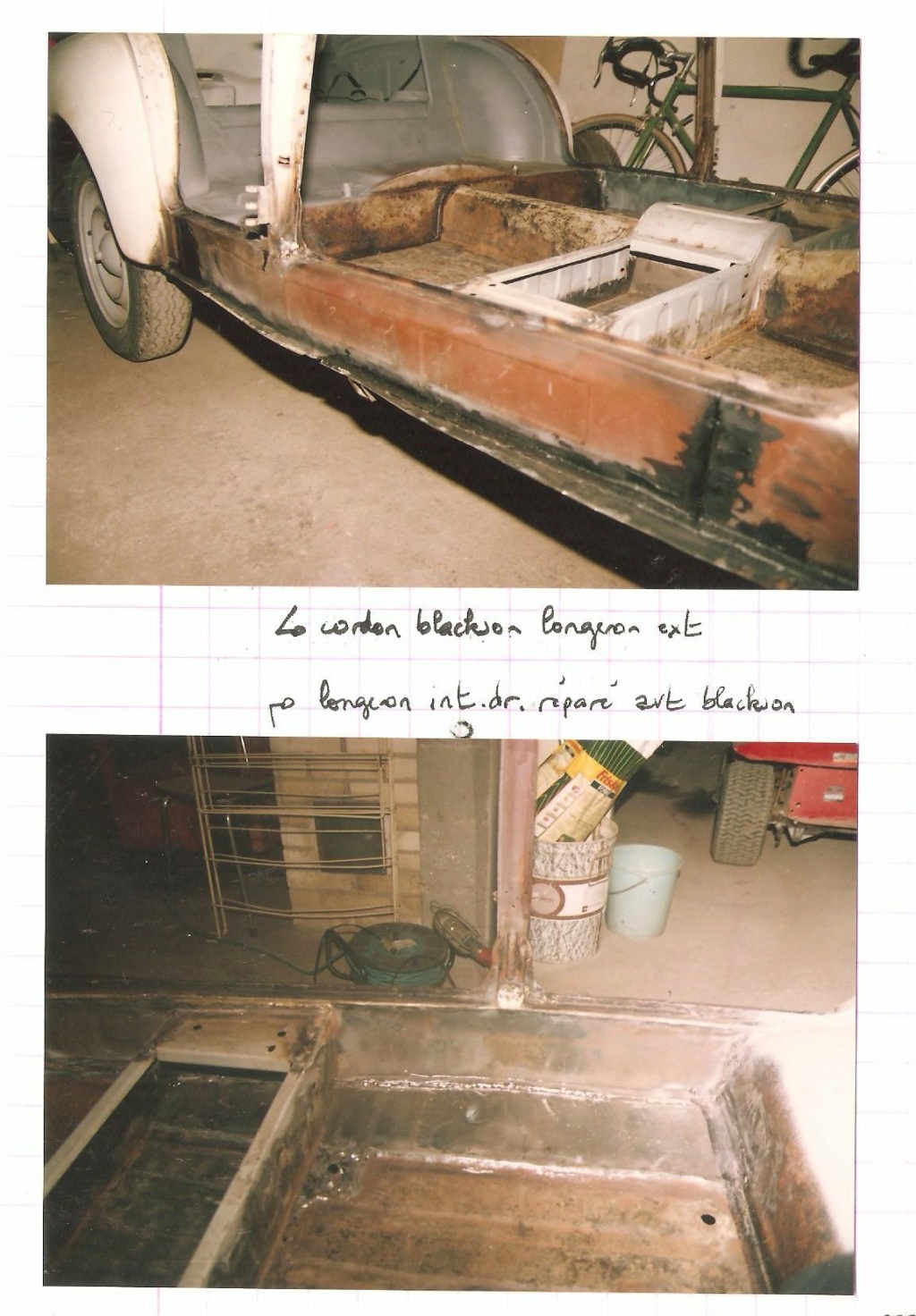 Restauration Peugeot 203C 1960 (rétrospective 1991-1992) - Page 2 Scan_152
