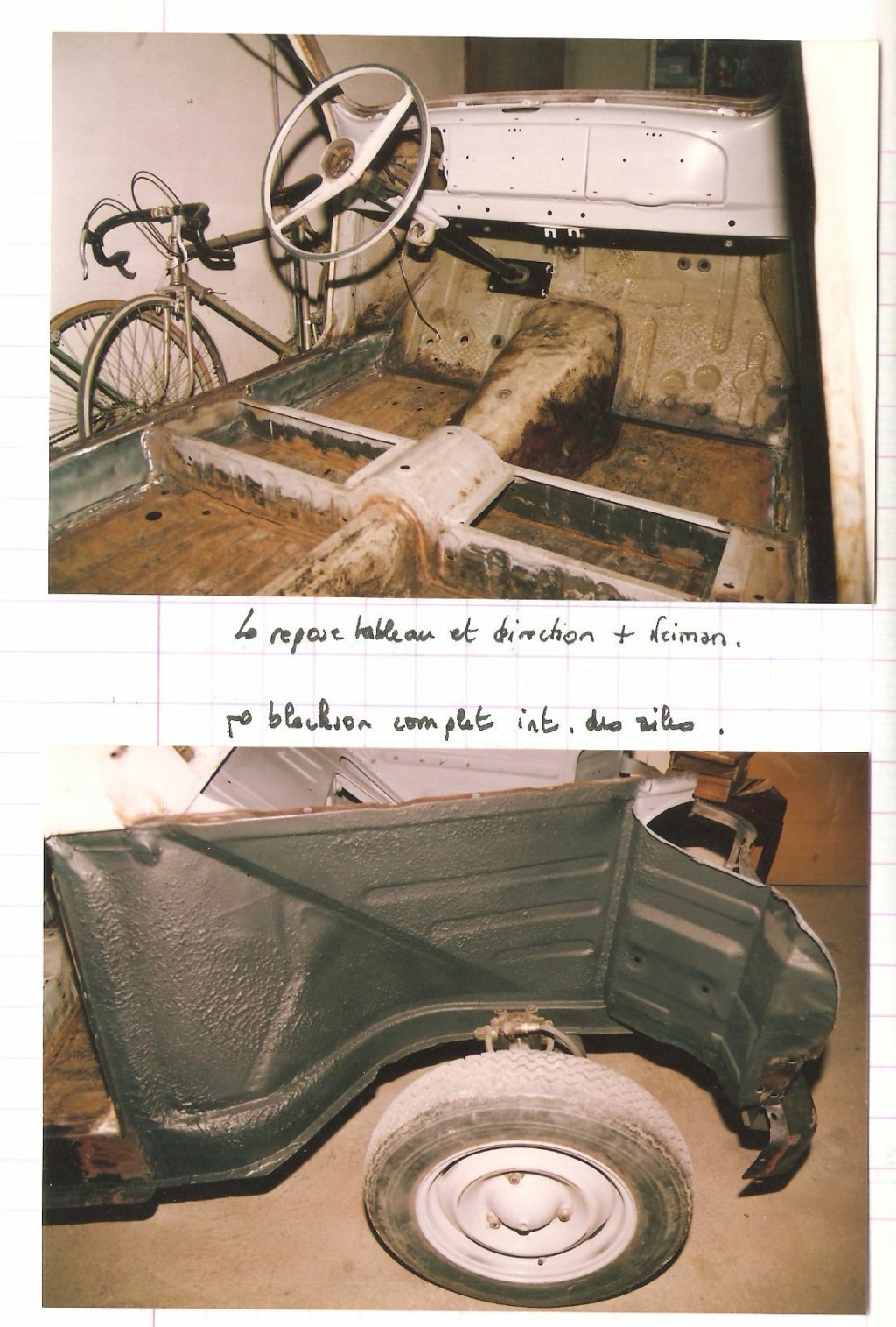 Restauration Peugeot 203C 1960 (rétrospective 1991-1992) - Page 2 Scan_153
