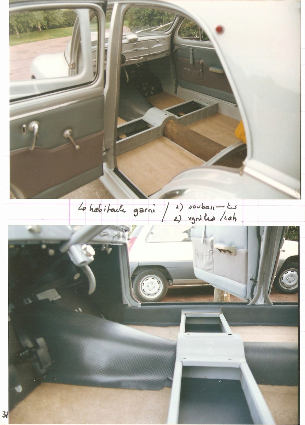 Restauration Peugeot 203C 1960 (rétrospective 1991-1992) - Page 3 Scan_163