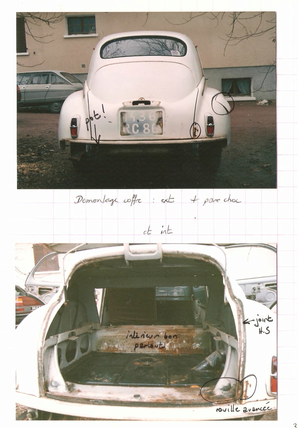 Restauration Peugeot 203C 1960 (rétrospective 1991-1992) Scan_217