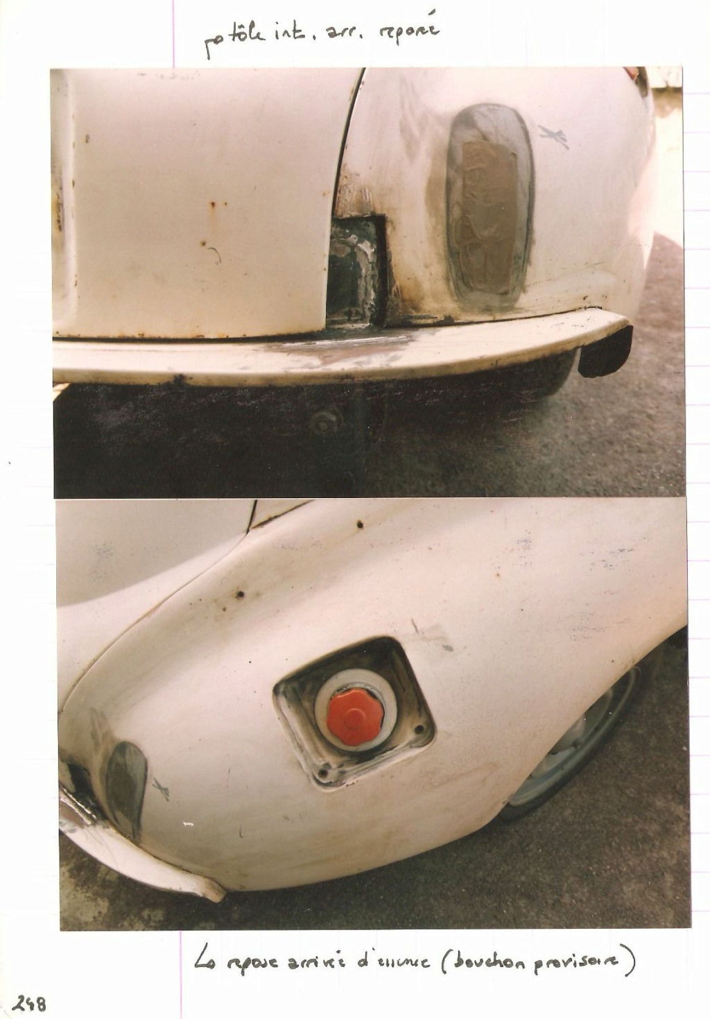 Restauration Peugeot 203C 1960 (rétrospective 1991-1992) - Page 2 Scan_227