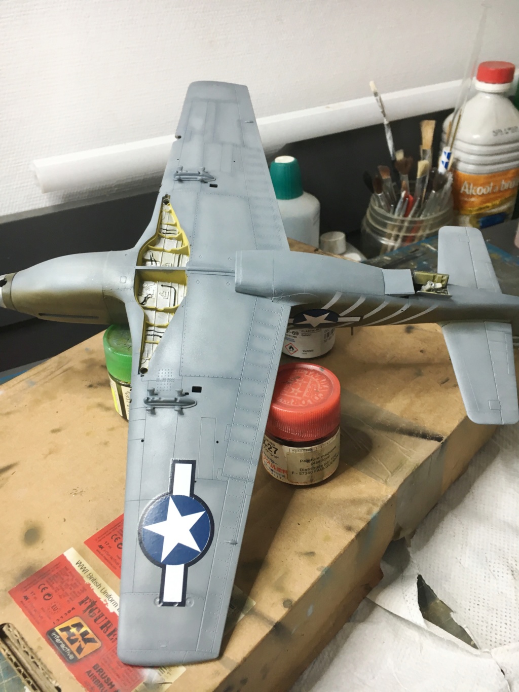 P51A hobbycraft 1/32  - Page 2 Debut_33