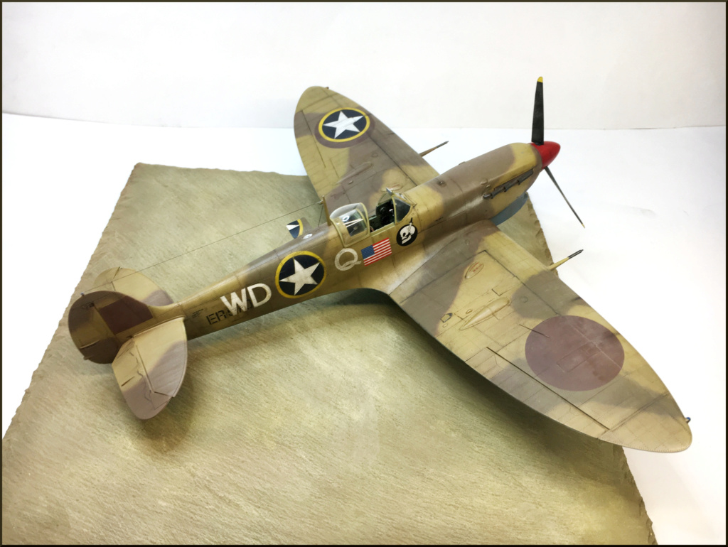 Spitfire MKVb trop  hobbyboss 1/32  Finlal18