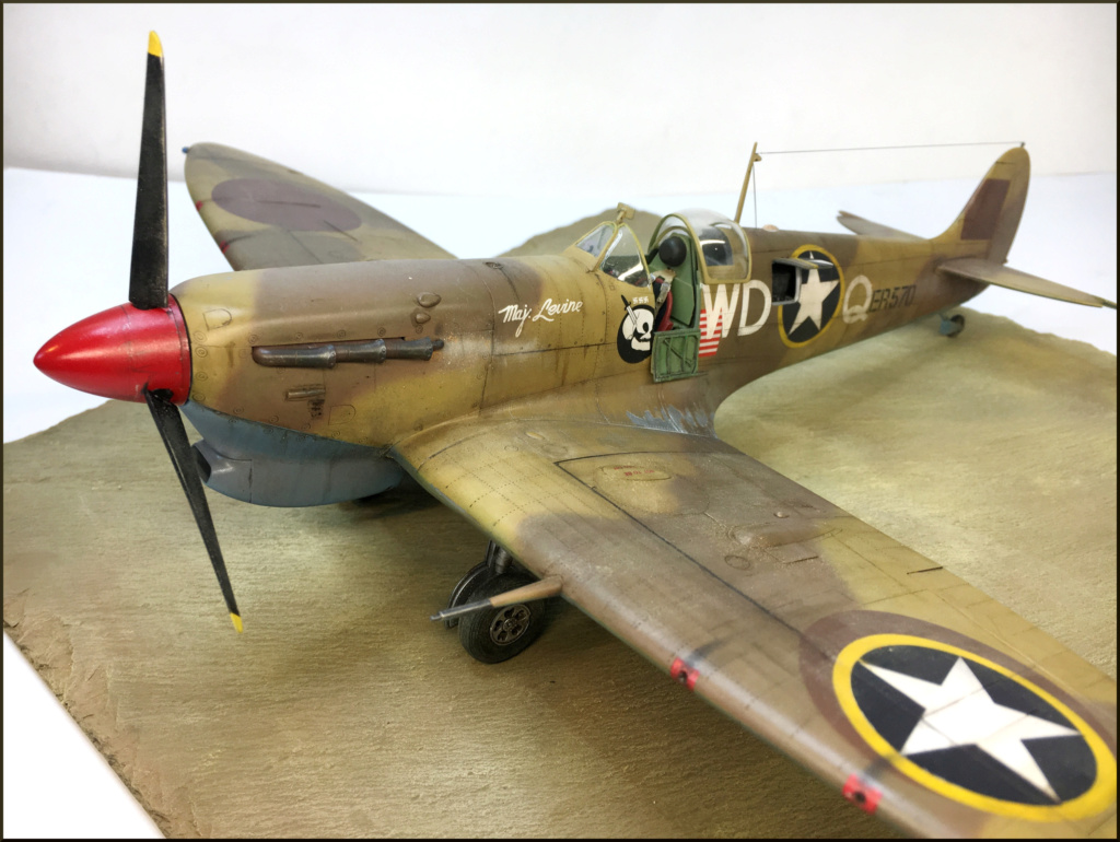 Spitfire MKVb trop  hobbyboss 1/32  Finlal21