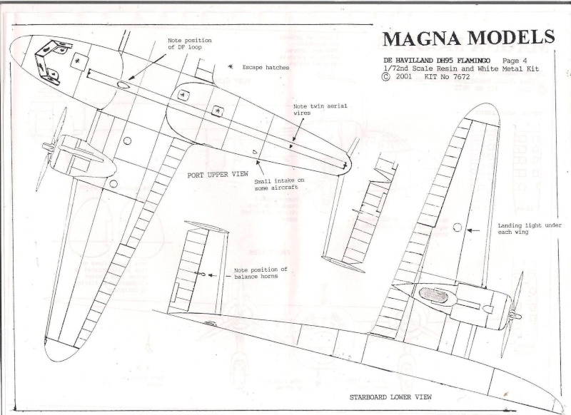 [Magna Models] DE HAVILLAND DH 95 FLAMINGO Dh95410
