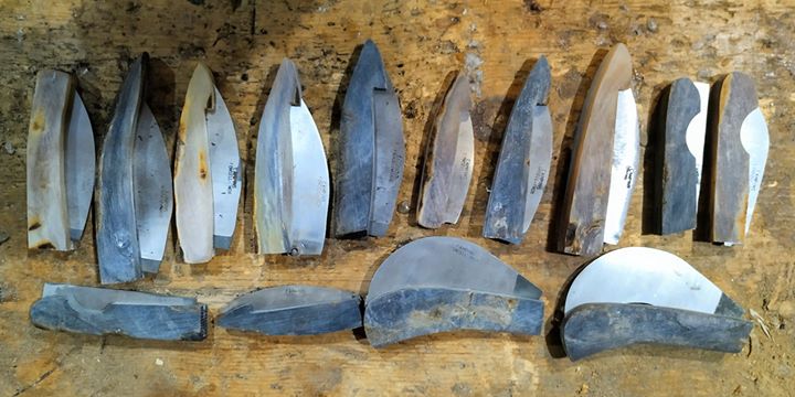 Les couteaux pliants artisanaux de Majorque. Antigu10