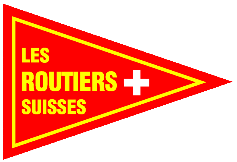 50 ème des Routiers Suisse section Valais Plaine du Rhône Fanion10