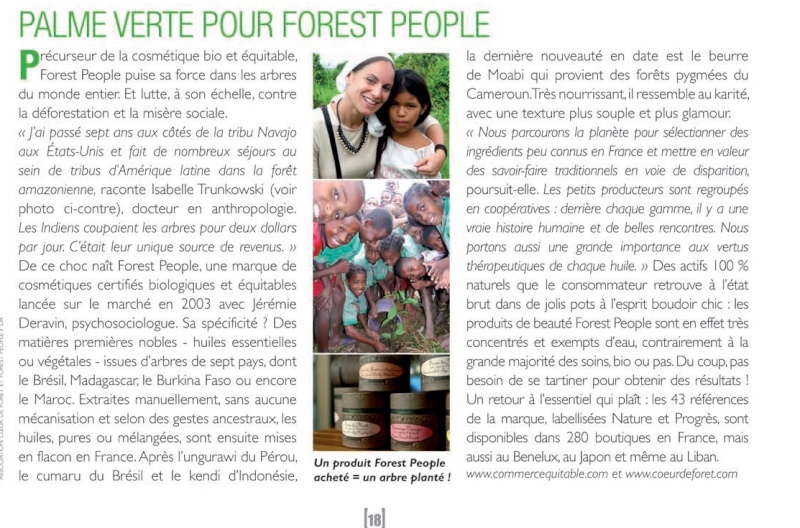 PALME VERTE POUR FOREST PEOPLE  Sans_t12